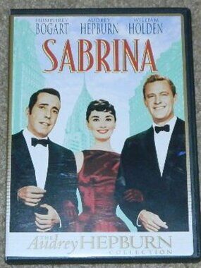 Sabrina DVD 1954 Film Humphrey Bogart Audrey Hepburn William Holden